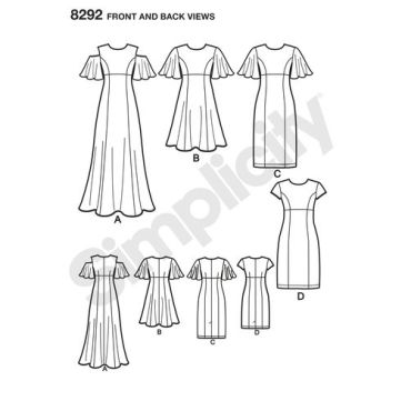 simplicity-dress-pattern-8292-front-back-view