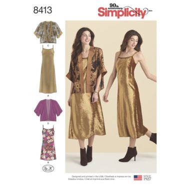 simplicity-kimono-dress-miss-pattern-8413-envelope-front