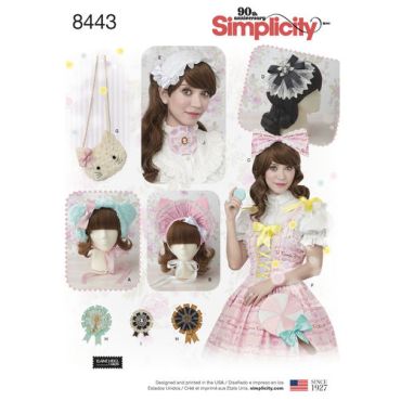 simplicity-lolita-hats-pattern-8443-envelope-front