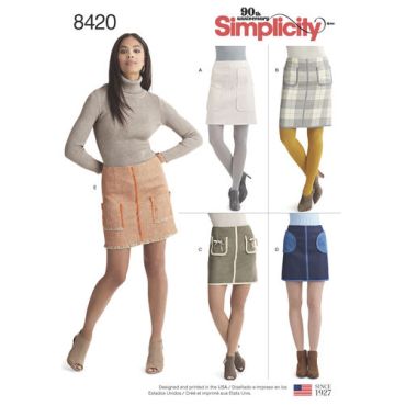 simplicity-pocket-skirt-pattern-8420-envelope-front