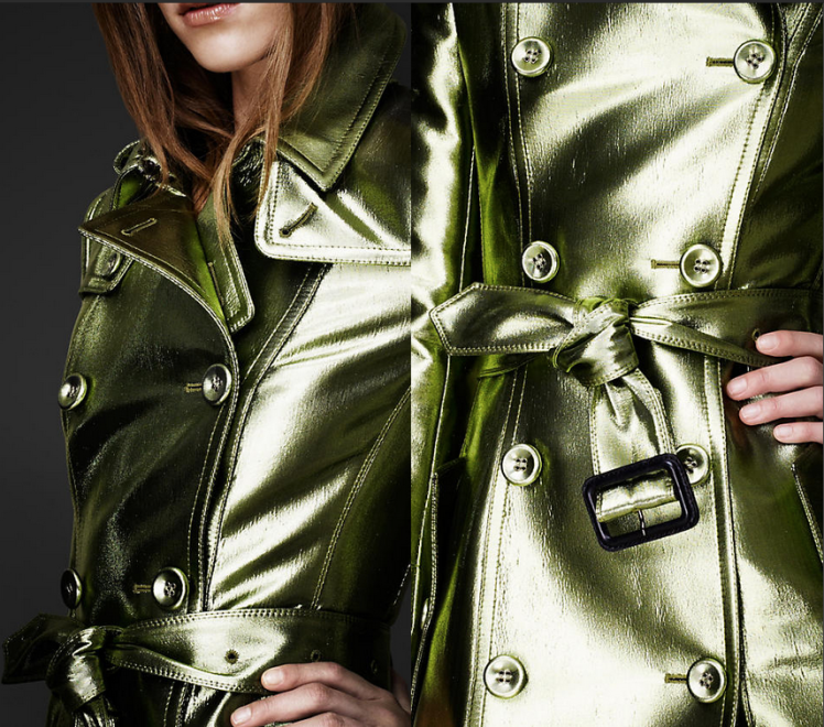 Sewing Plans: Trendy Metallic RTW Inspired Trench Coat – Doctor T Designs