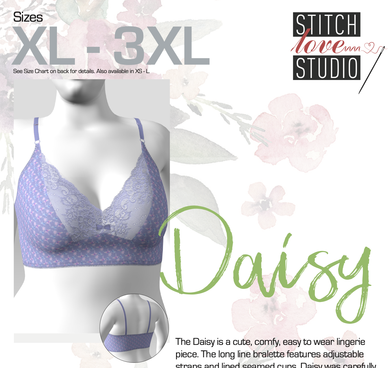 Adventures in Bra Sewing: Daisy Bralette Pattern Review – Doctor T